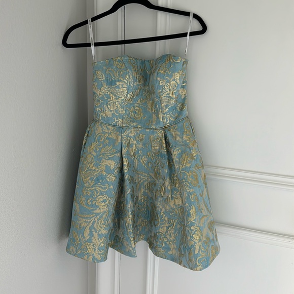 Sherri hill strapless mini dress - Picture 2 of 6